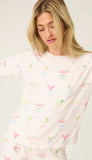 Long Sleeve Crew Neck-Pretty Punch