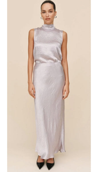 Sleek Bias Maxi Skirt