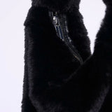 Small Faux Fur Crossbody Bag