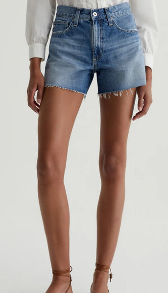 Halle-High Rise Relaxed Short - Gemini
