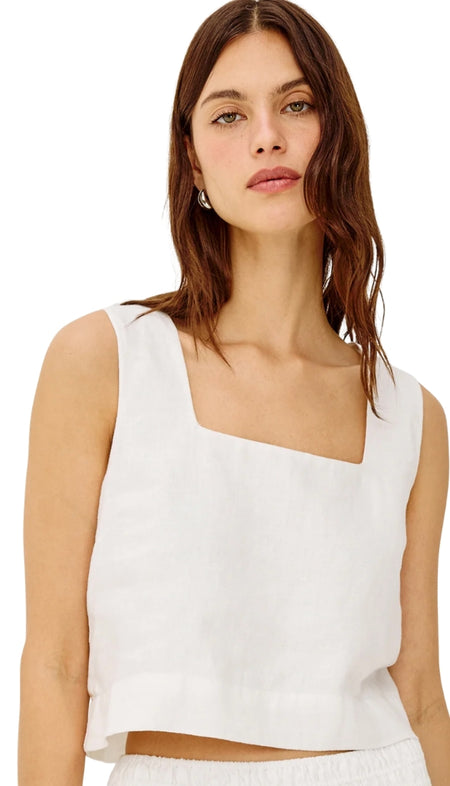 Audrey Pull On Crop Straight Jeans - Deep Water