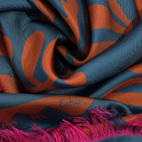 Park Paisley Oversized Silk Square