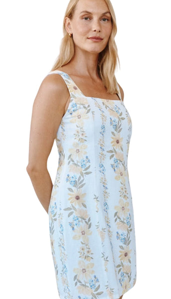 Fitted Smocked Back Mini Dress
