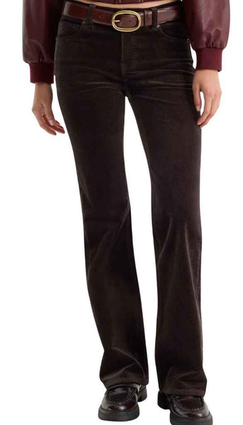 Good Lowrise Bootcut Corduroy - Espresso