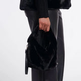 Small Faux Fur Crossbody Bag