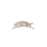 Tiny flat shape hair clip-Sand Dollar