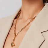 Puffy Heart Necklace