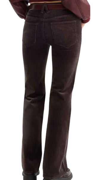 Good Lowrise Bootcut Corduroy - Espresso
