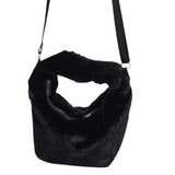 Small Faux Fur Crossbody Bag
