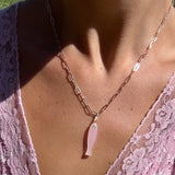 Fortuna Pink Jade Charm