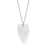 Love Messages B You Crystal Quartz Necklace