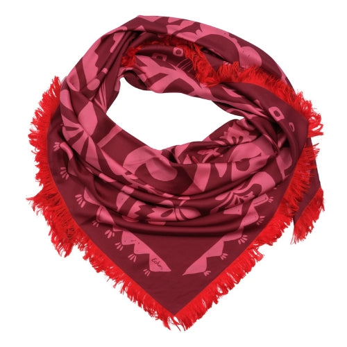 Park Paisley Oversized Silk Square