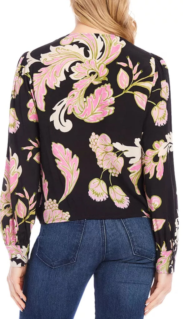 Drape Front Top
