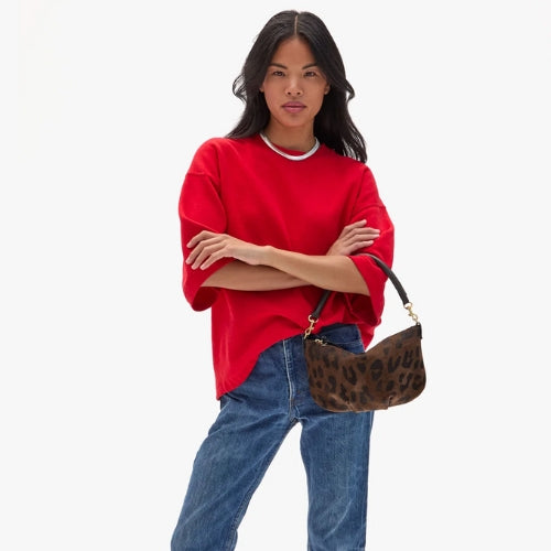 Petite Moyen Messenger-Suede
