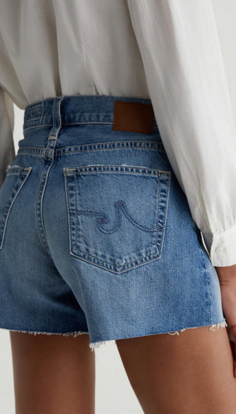 Halle-High Rise Relaxed Short - Gemini