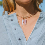Fortuna Pink Jade Charm