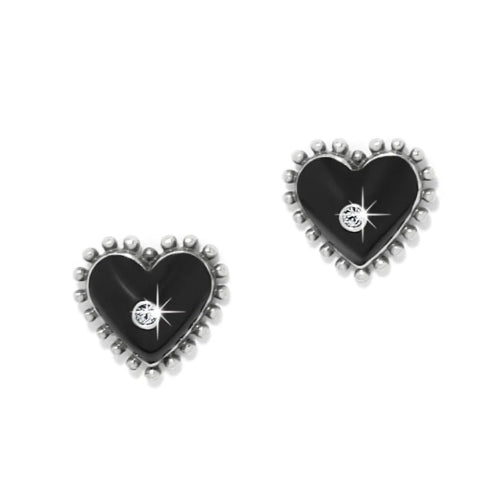 Pretty Tough Amour Heart Post Earrings