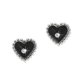 Pretty Tough Amour Heart Post Earrings