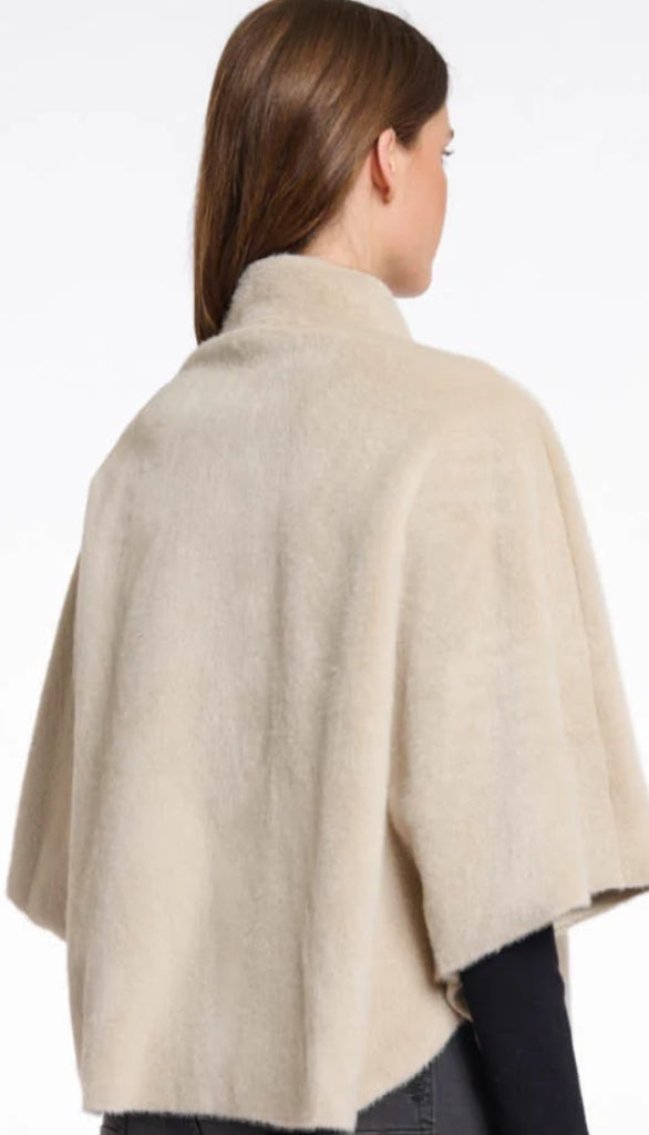 Faux Fur Cape