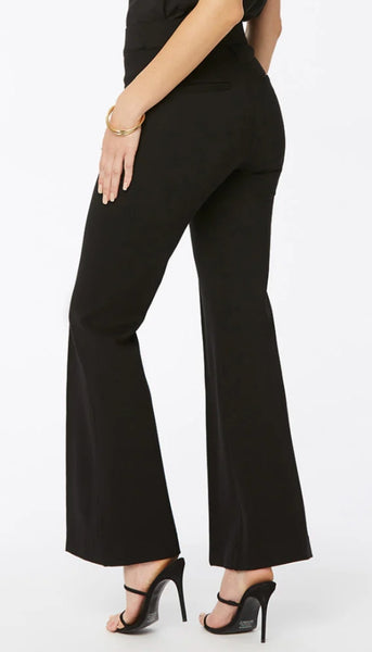 Pull On Flare Ankle Trouser