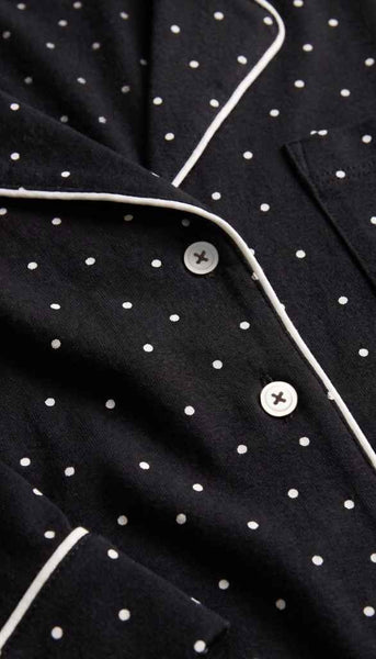 Luxe Dot Pj Top