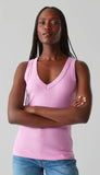 Maya V Neck Wide Binding Tank