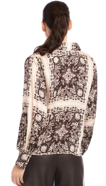 Tess Half Placket Shirt