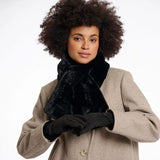 Glove With Faux Fur