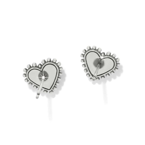 Pretty Tough Amour Heart Post Earrings