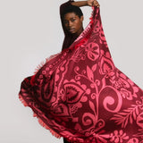 Park Paisley Oversized Silk Square