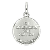 Small Pendant-Ski Season - Silver