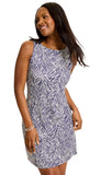 Darcy Porto Fronds Sleeveless Dress