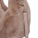 Small Faux Fur Crossbody Bag