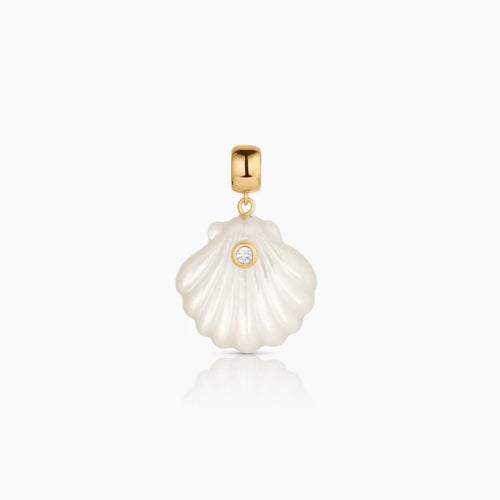 Coquille Mop Shell Bail Charm