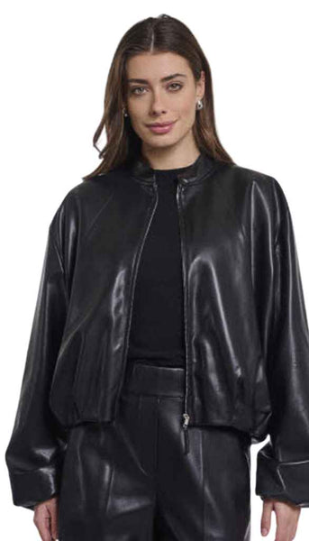 Blouson Jacket With Zip Closure