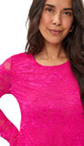 Long Sleeve Lace Top