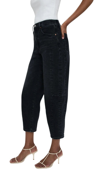 Eli High Rise Arched Leg - Dark Midnight