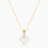 Coquille Mop Shell Bail Charm