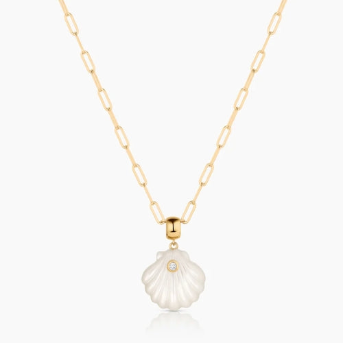 Coquille Mop Shell Bail Charm