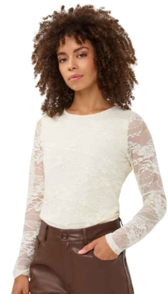 Long Sleeve Lace Top