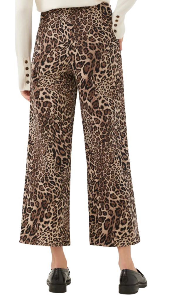 Cropped Wide Leg Pants