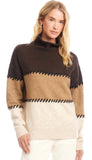 Contrast Stitch Sweater