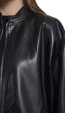 Blouson Jacket With Zip Closure