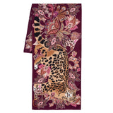 Snow Leopard Silk Wrap