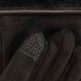 Zip Top Glove With Faux Fur Lining