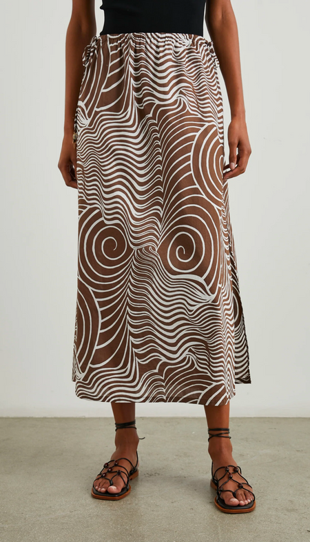 Gauze Waterfall Skirt