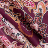 Snow Leopard Silk Wrap