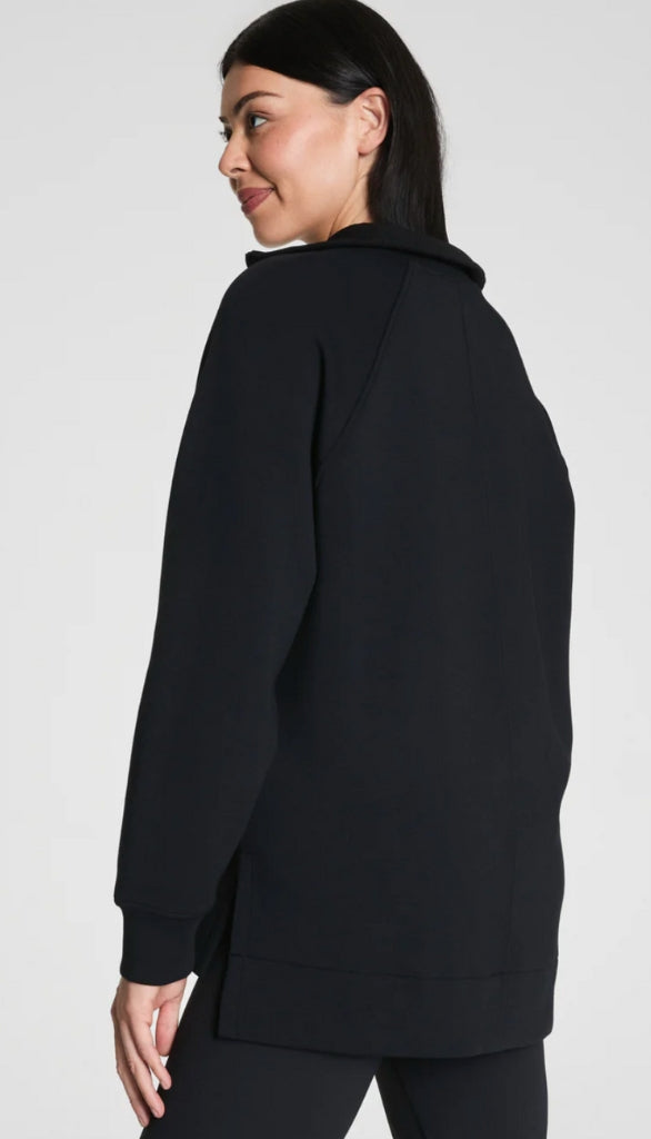 Brushed Half Zip Tunic
