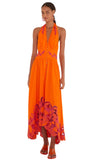 Fruit Richiluier Buttoned Maxi