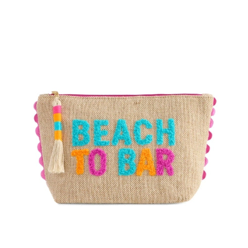 "Beach To Bar" Zip Pouch